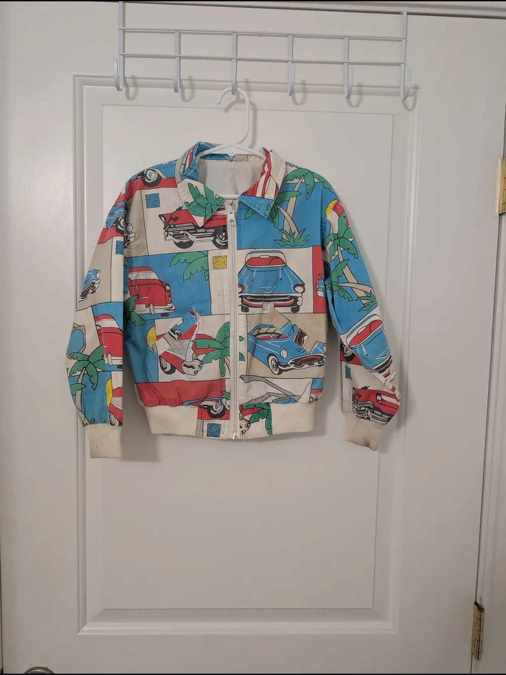 Vintage Reversible London Fog All Over Print Jacket